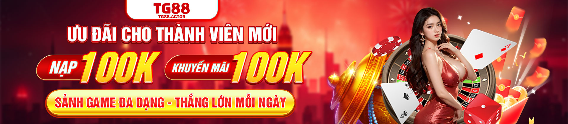 Banner thương hiệu TG88