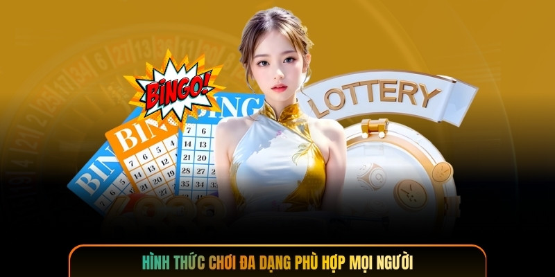 Hình thức chơi đa dạng phù hợp mọi người